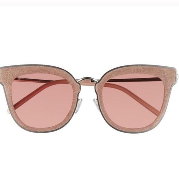 JIMMY CHOO NILE/S S0J 2M Silver Beige-Brown Pink Anti-Reflection 63mm main image 7
